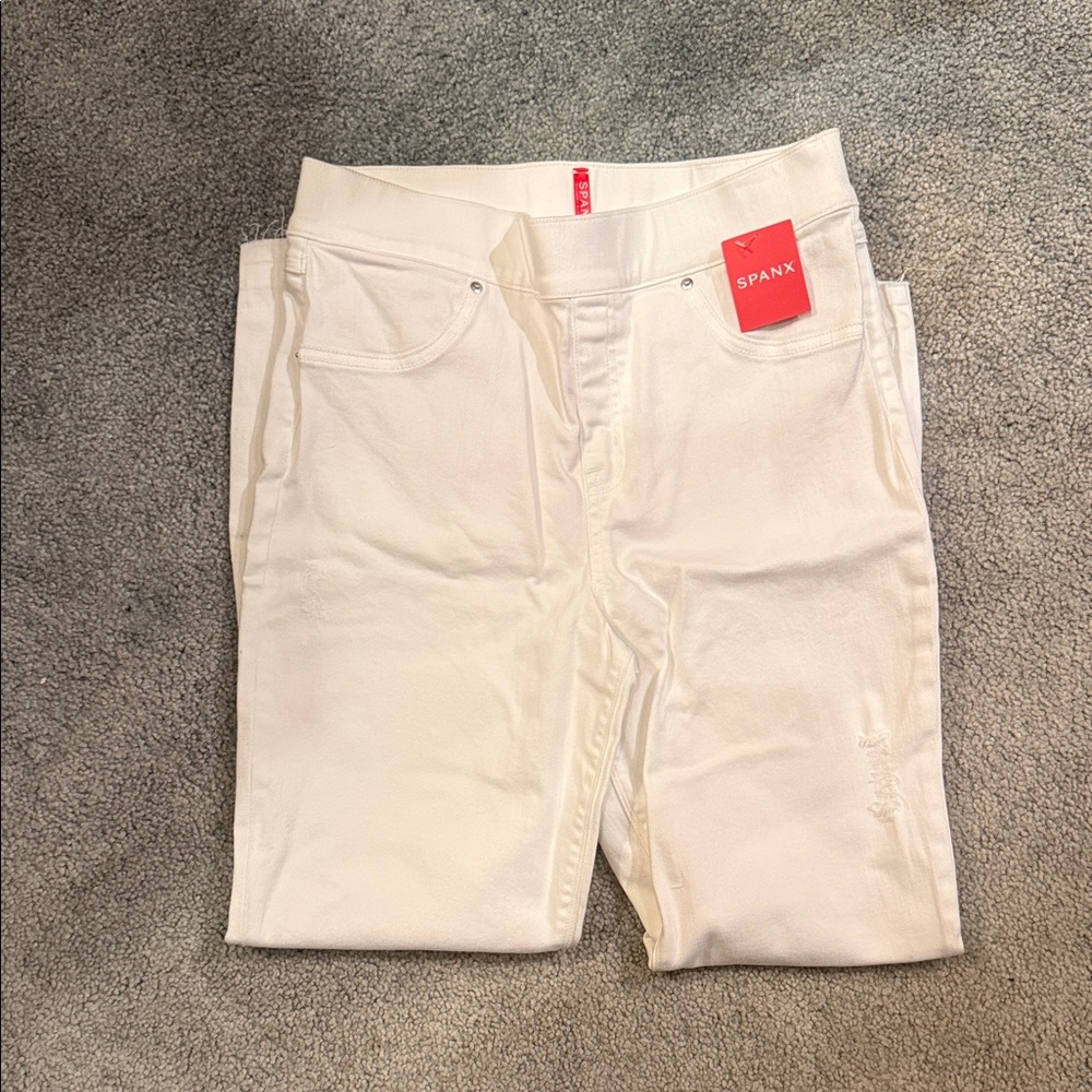 Spanx Distressed Skinny Jean - Sz M